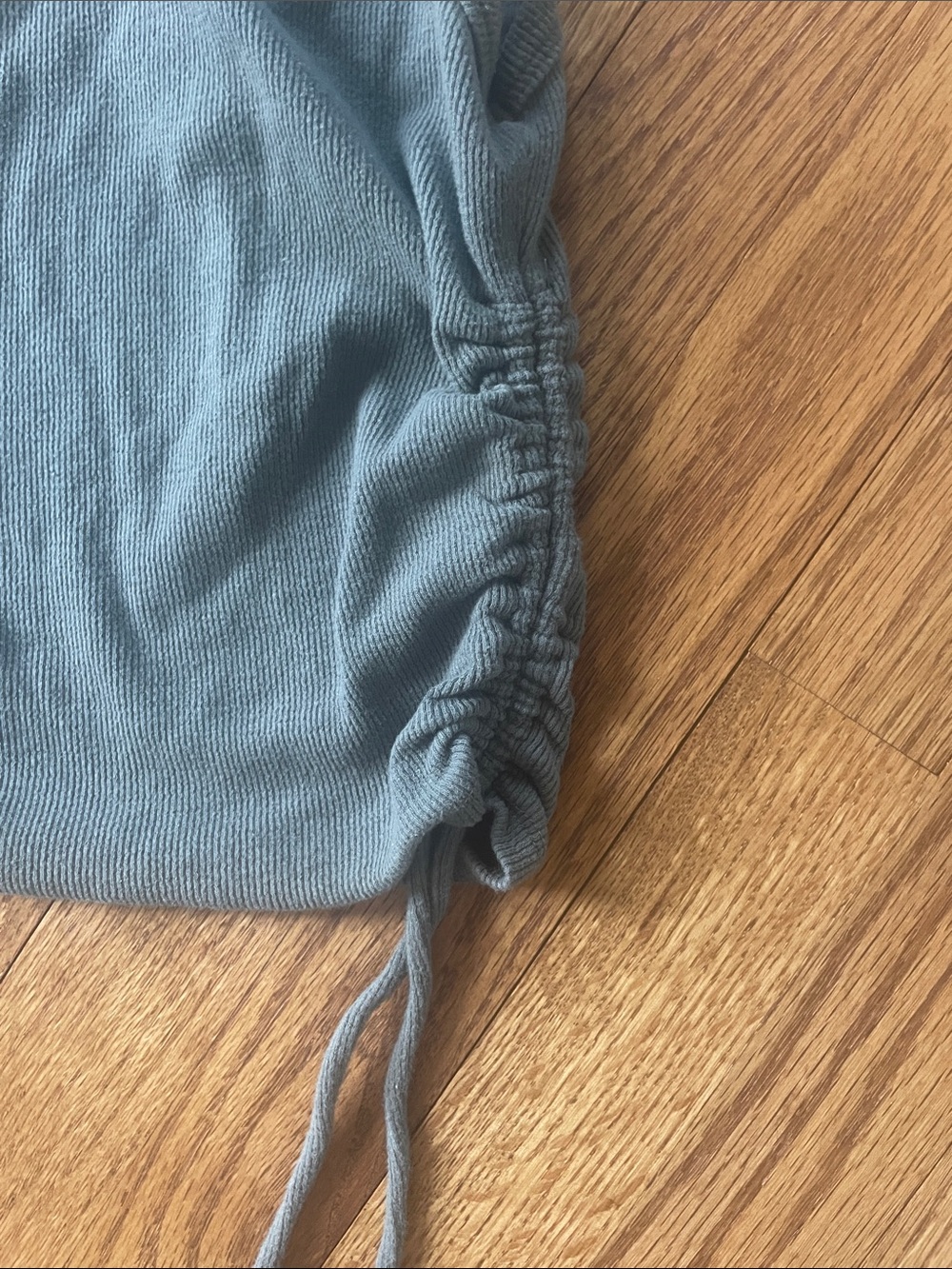 Princess Polly Madelyn top Green Adjustable Side Cinching Size 4 - Picture 5 of 6